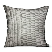Plutus Brands Epoxi River Gray Dobby Luxury Outdoor/Indoor Throw Pillow