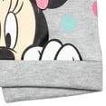 thumbnail image 5 of Disney Minnie Mouse Toddler Girls' 2-Piece Fleece Sweatshirt and Leggings Set Minnie Pink Grey, 5 of 7