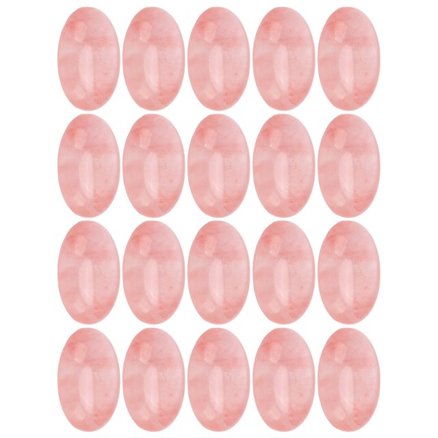 Piedra De Cabujón Ovalada, Joyería Exquisita De Reverso Plano Que Hace Cuentas De Cabujón Suave Para Joyería Para Collar De Anillo EOTVIA No