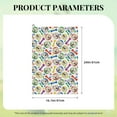 thumbnail image 4 of Pofeuu Cartoon Labrador Retriever Print Premium Golf Towel with Carabiner Clip Absorbent Microfiber Waffle Pattern Golf Towel for Golf Bag Trolly Belt Loop, 4 of 8