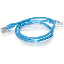C2G 7' Cat5e Molded Shielded Network Patch Cable, Blue