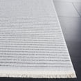 thumbnail image 3 of SAFAVIEH Whisper Zen Solid Runner Rug, Grey/Dark Grey, 2'2" x 8', 3 of 8