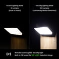 thumbnail image 4 of Home Zone Security ES00946G Bronze Mesh Linkable LED Lights, 4 of 8