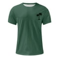 thumbnail image 4 of Summer Shirts Men Print Short Sleeve Round Neck T-shirt Casual Fashion Short Sleeve, 4 of 5