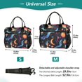 thumbnail image 4 of FORMRS Insulated Lunch Bag for Work School Unisex Large Capacity Cooler with Shoulder Strap, Zodiac Stars, 4 of 6