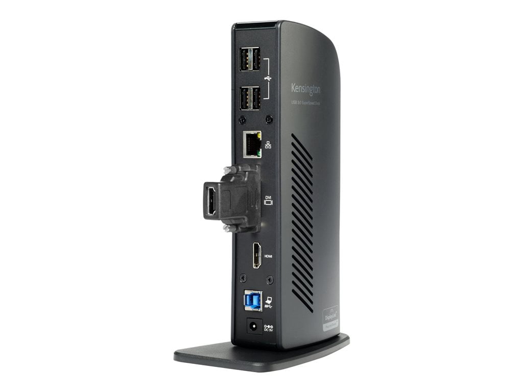 Kensington SD3500v 5Gbps USB 3.0 Dual 2K Docking Station - HDMI/DVI-I/VGA - Windows