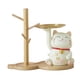 thumbnail image 2 of Bandeja de resina con forma de gato de la suerte para escritorio, ideal para la entrada del banco, decoración de mostrador y soporte para aperitivos. otro, 2 of 9