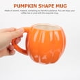 thumbnail image 5 of Kitandove 1Pack Orange Ceramic Pumpkin Mugs For Autumn Cup Mug Home And Outdoor Activities, 5 of 8