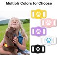 thumbnail image 5 of 2 Pcs Étui de Protection Compatible pour Airtag GPS Tracker Collier pour Chien Boucle pour Animaux Étui en Silicone, 5 of 5