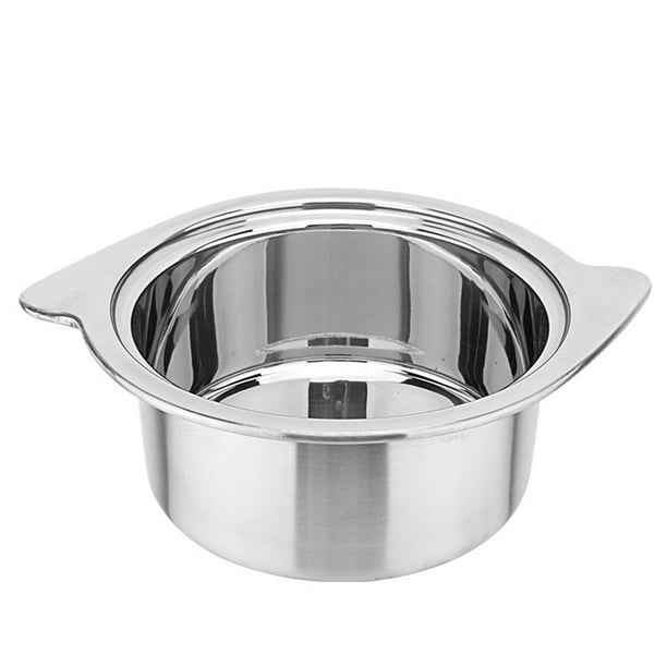 Cazo de Acero Inoxidable Multifuncional Simple Doble Cazuela para Ramen