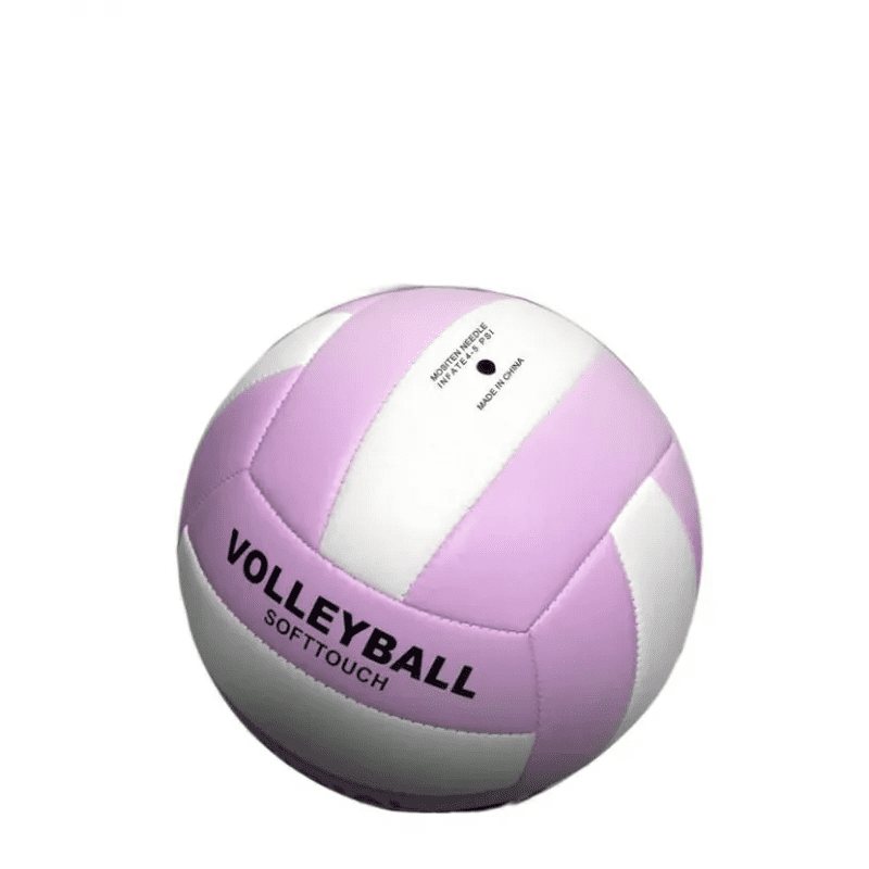 Super Soft Official No. 5 Volleyball + Pump, Suitable For Outdoor/Indoor/Gym Training, High-Quality Volleyball Equipment, Durable And Stable, Beach Games And Training (Including Pump)