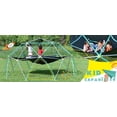 thumbnail image 6 of EUROCO 1000LBS 13 FT Outdoor Dome Climber for 5-7 Kids, Jungle Gym with Hammock for Kids Outdoor Play Equipment , Anti-Rust, UV Resistant, Easy Assembly, Age3+, Green, 6 of 8