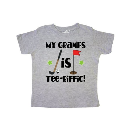 

Inktastic Gramps Golf Grandchild Gift Gift Toddler Boy or Toddler Girl T-Shirt