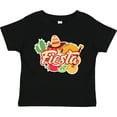 thumbnail image 3 of Inktastic Fiesta with Sombrero Taco Cactus Lime Red Pepper and Guitar in Background Boys or Girls Toddler T-Shirt, 3 of 5