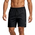 thumbnail image 7 of LTTVQM Mens Athletic Shorts Outdoor Running Shorts Quick Dry Lightweight Workout Gym Shorts with Zipper Pockets Black L, 7 of 7