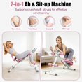 thumbnail image 2 of Máquina para abdominales EPHESPORT ajustable y plegable para entrenamiento de cuerpo completo, 2 of 8