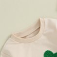 thumbnail image 5 of Bagilaanoe Newborn Baby Girl Boy Oversized Romper Sweatshirt Long Sleeve Bodysuits 3M 6M 12M 18M Infant Casual Tee Tops, 5 of 7