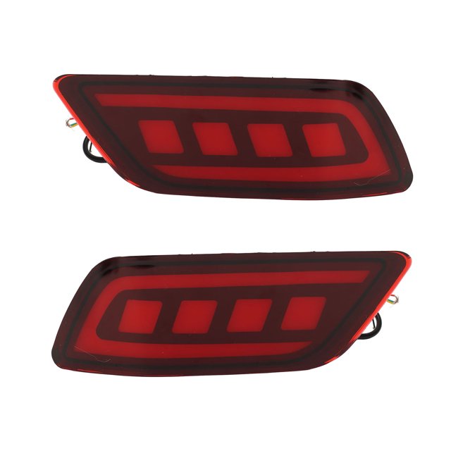 Señal De Giro De Freno De Parachoques Trasero, Luces Reflectoras De Parachoques LED Que Mejoran La Seguridad En La Conducción, 1 Par De Apariencia Exquisita Para Forester 2019 A