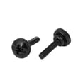 thumbnail image 2 of M3 x 12mm Knurled  Head Thumb Screw Black 20pcs for Computer PC Case, 2 of 4