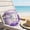 Purple, variant on Transparent PVC Makeup Bag Waterproof Detachable Visible Crossbody Travel Bag