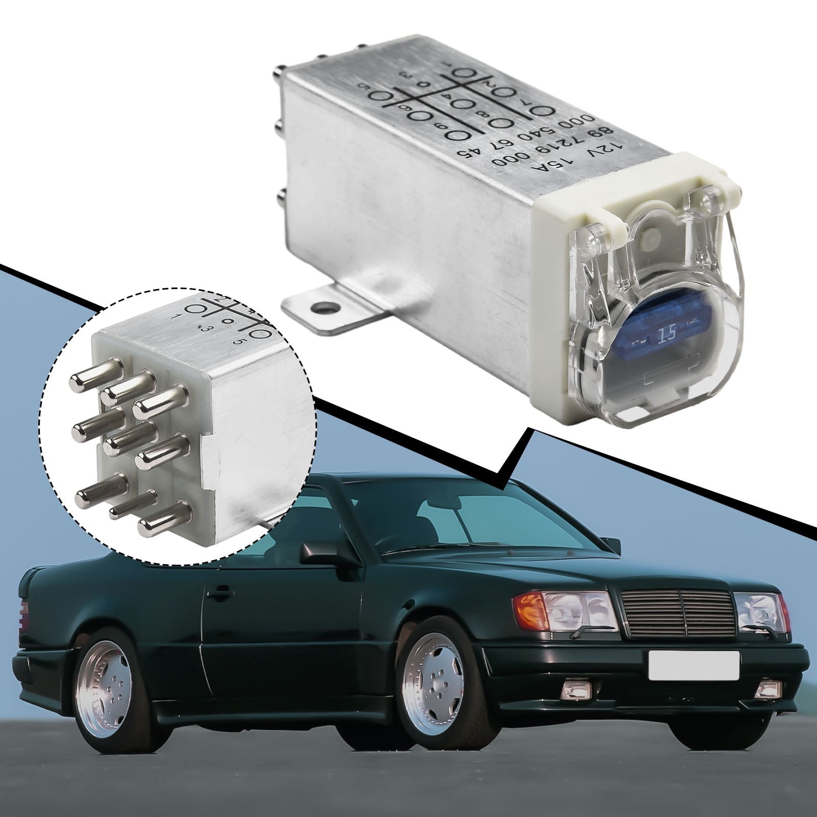 ベンツ W124 W202 オーバーボルテージリレー OVPリレー E220 E280 E300 
