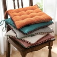 thumbnail image 2 of Nvzi-a Cushion Garden Terrace Home Kitchen Office Thick Comfortable Cushion, Blue, 16* 16 inches, 2 of 4