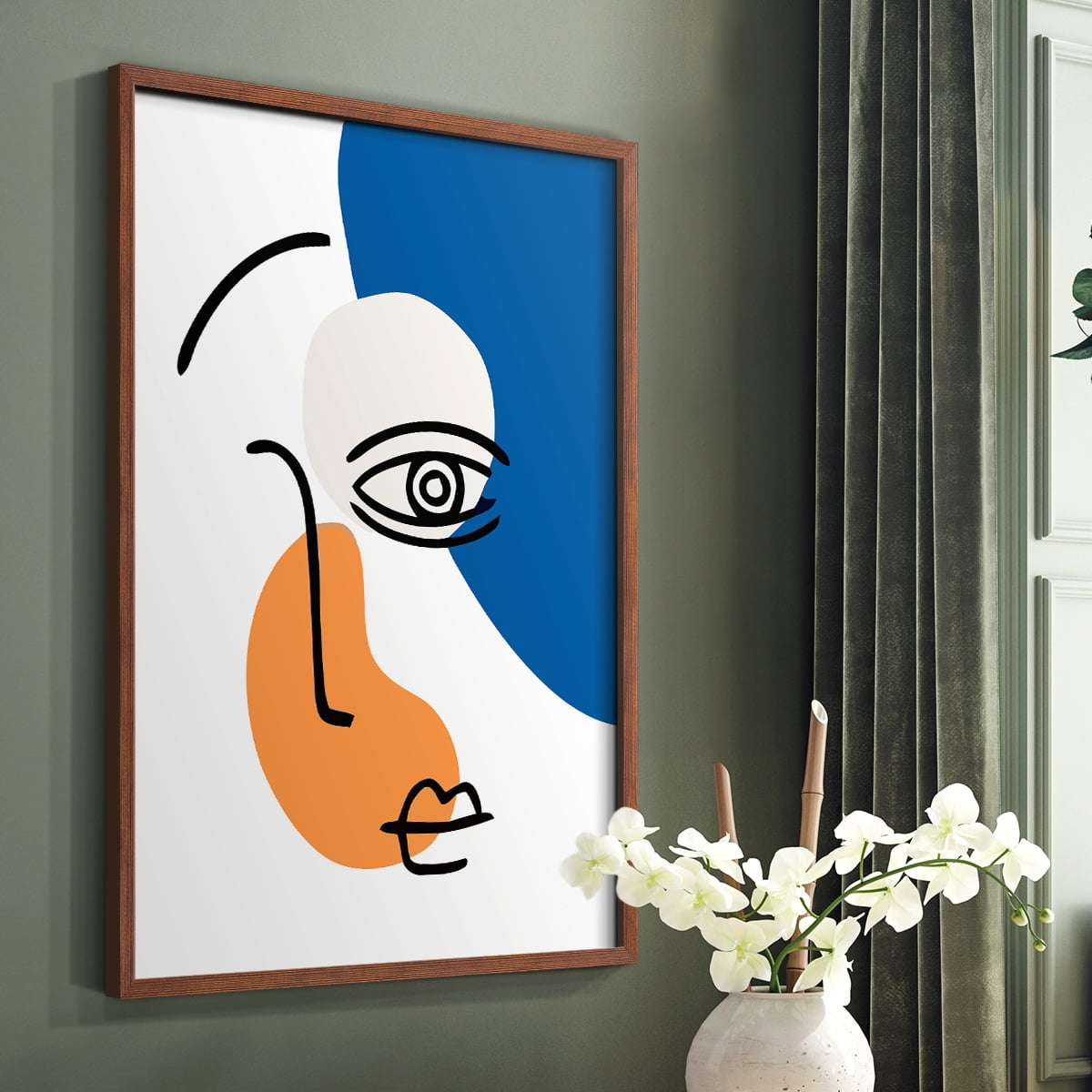 Matisse CCLXXXVII in Solid Wood 8 x 10 Framed Print
