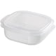 thumbnail image 2 of Bento Box with Drainage Function | Fruit Storage Container | Microwave Safe Food-Grade Polypropylene | Double Layer Leakproof Design | 340ml | 15x13x5cm | White | Single Pack, 2 of 9