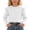 1-White155, variant on Kiijoy Toddler Girls Ruffle Long Sleeve T-Shirt Casual Cotton Crew Neck Blouse, Sizes 4-5