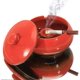 thumbnail image 5 of Cenicero de cigarros, cenicero de cerámica chino con tapa, mesa de té, mesa de café, pequeña decoración para el hogar, dormitorio, retro, para fumar cigarros y fumar, redondo, negro, 5 of 6