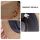 thumbnail image 3 of Sombrero de 56-58 cm de circunferencia para hombres y mujeres, sombrero de copa con cinturón, sombrero de ala corta, sombrero de jazz de verano, sombrero de paja con protección solar, 3 of 5