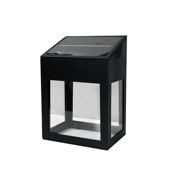 Better Homes & Gardens Nico Solar Powered Black LED Deck Step Light, 15 Lumens