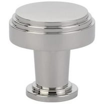 Emtek 86433 Newport 1-5/8" Mushroom Cabinet Knob From The Art Deco Collection - Nickel