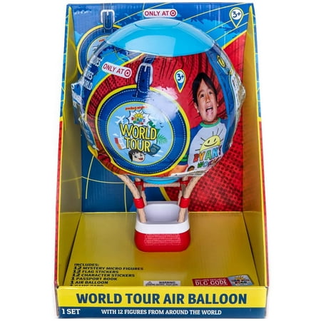 Pocket Watch Ryan's World World Tour Air Balloon Mystery 