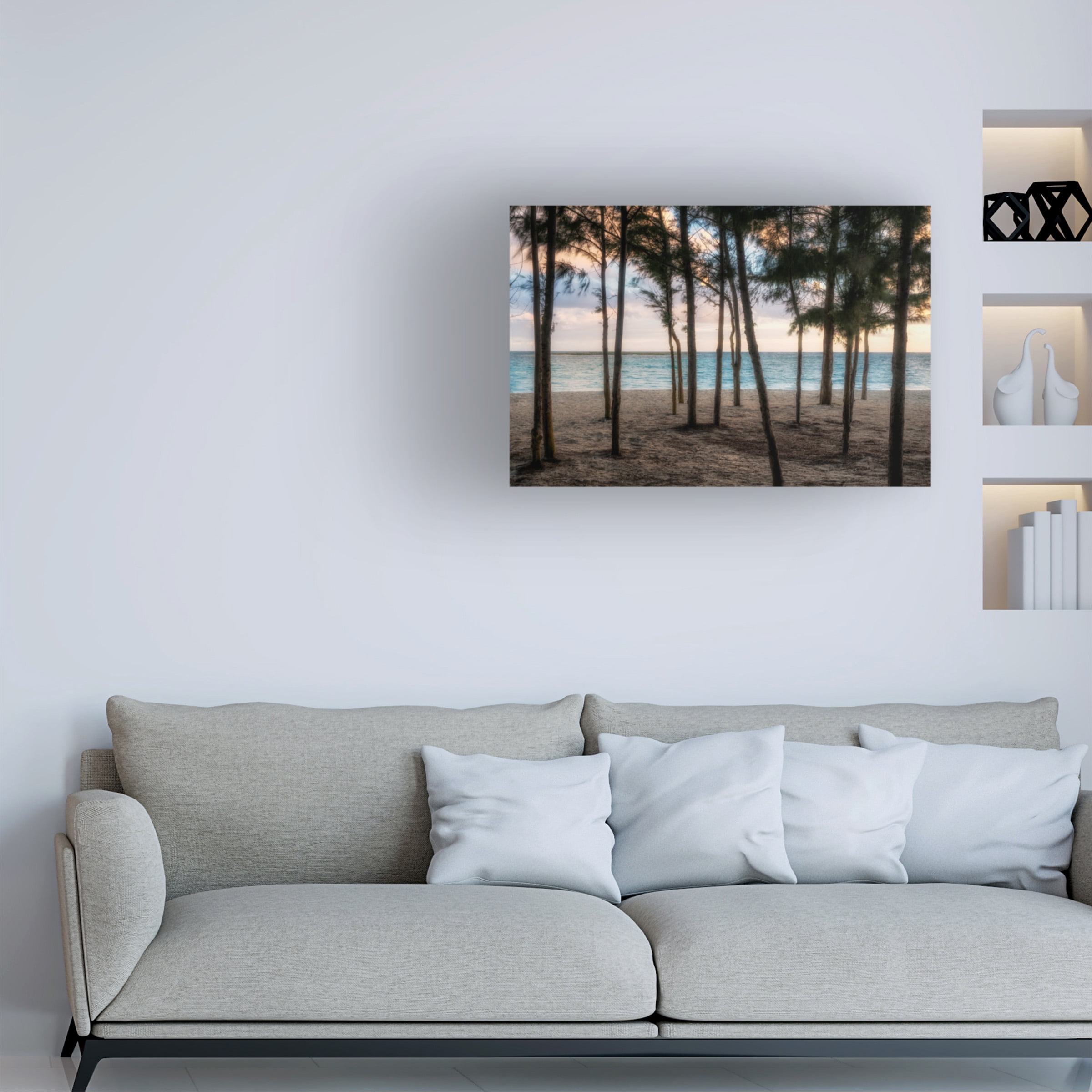 Dennis Frates 'Sunrise 1' Canvas Art