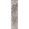 thumbnail image 3 of JONATHAN Y SUPERSOFT 2 x 8 Runner Rug, Eleni Glam Abstract Marble - Brown/Cream, SEU301B-28, 3 of 6