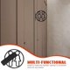 thumbnail image 4 of Letrero de baño unisex, letreros para puerta de baño para el hogar y el negocio, letreros de acrílico para baño para el hogar, oficina, para hombres y mujeres, 4 of 8