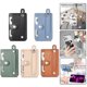 thumbnail image 1 of Tarjeta adhesiva multifuncional para cartera de teléfono - Funda de cuero con cremallera, parche magnético y soporte, contiene 3 tarjetas y efectivo, 1 of 2