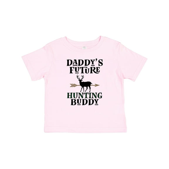Inktastic Daddy Future Hunting Buddy Boys or Girls Baby T-Shirt