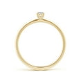 thumbnail image 2 of ANGARA Natural 0.21 Ct. Diamond Solitaire Engagement Ring in 14K Yellow Gold for Women (Ring Size: 12), 2 of 9