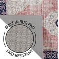 thumbnail image 5 of Blush Medallion Skid-Resistant Area Rug, 5' x 7', 5 of 7