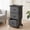 Gray, variant on BEAUTYPEAK 3 Drawer Rolling Fabric Dresser Mobile Nightstand Storage Cabinet with Lockable Casters for Bedroom Closet Office, Gray
