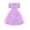 Lavender, variant on Arshiner Toddler Girls Tutu Dresses Party Formal Birthday Summer Puff Short Sleeve Tulle Dress