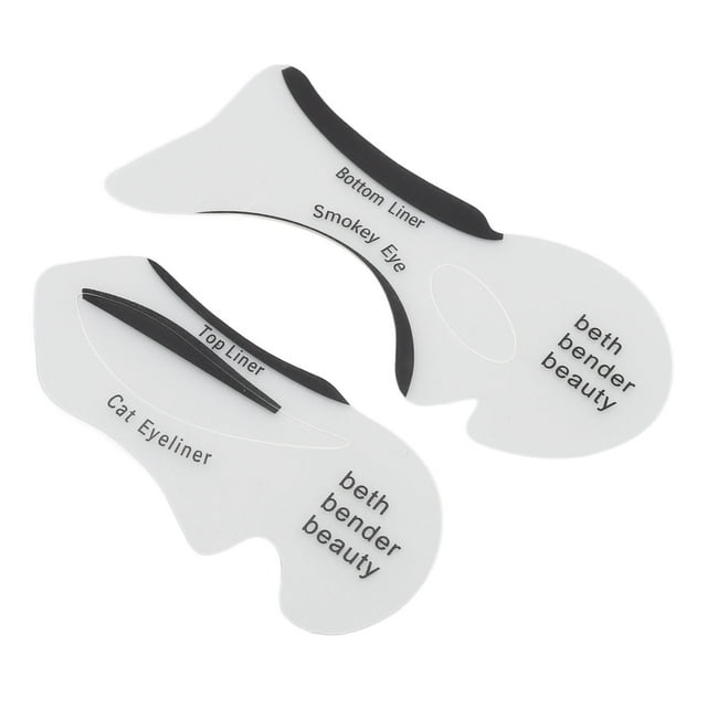Plantilla de sombra de ojos BuyWeek 2 piezas reutilizable
