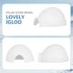 thumbnail image 3 of 6 piezas de iglú simulado para decoración, juguetes infantiles, modelo polar, figura de iglú para niños, 3 of 7