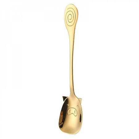 

Promotion!!Cartoon Style Children s Cute Piglet Stainless Steel Fork Spoon Tableware