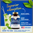 thumbnail image 5 of Windsor Botanicals Dental Probiotics for Bad Breath - 3bn CFU - 45 Tablets, 5 of 7