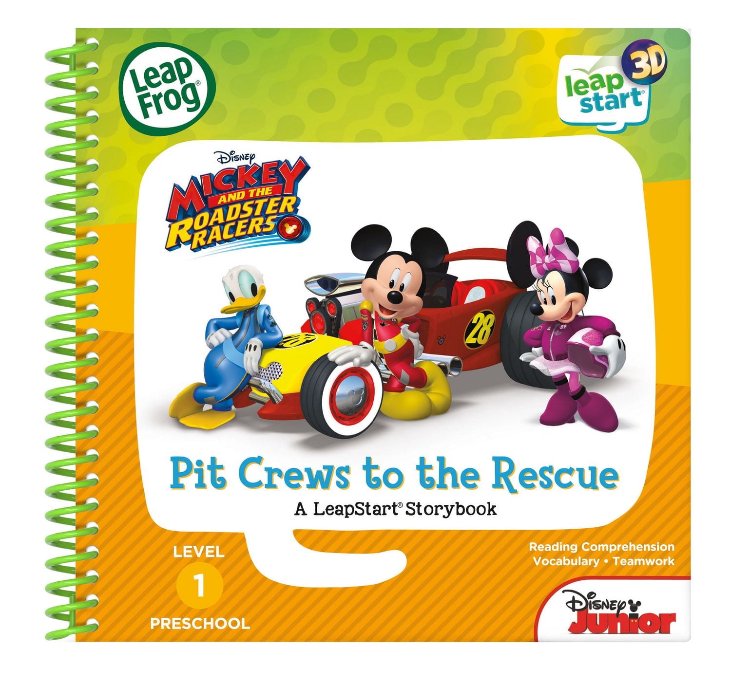 LeapFrog LeapStart 3D Mickey And The Roadster Racers Pit Crews to The Rescue - English Version