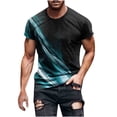 thumbnail image 2 of Leesechin Men's Dry Fit Short Sleeve T-Shirt Crewneck Lightweight Tee Shirts for Men Workout Athletic Casual, 2 of 6