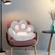 thumbnail image 4 of Cojín de asiento de pata de oso Kawaii, respaldo de pata de gato de peluche, almohada de Animal de peluche, sofá, 4 of 4